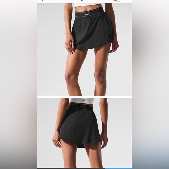 ALO Yoga Black Circle Skirt med - Picture 7 of 7